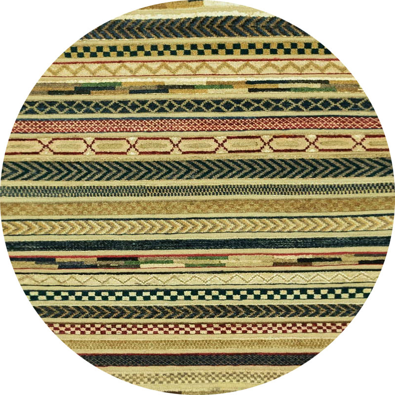 Tapis abstrait moderne 2195, Rond 4 pi