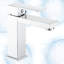 Single Handle Single Hole Low-Arc Bathroom Faucet-107439102