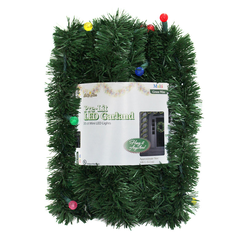 Globe Lighted Garland, Multi