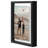 Rickesha Floating Aluminum & Plexiglass Picture Frame - Black-97777456