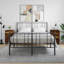 Airo 40 cm W Iron Bedside Table-1166563586