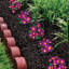 4 ft SmartLoc Red Rubber Lawn Edging
