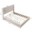 Structure de lit plateforme en bois massif avec tête de lit, aucun sommier nécessaire, lit sur pied, assemblage facile, grand lit-1950378132-1950378134
