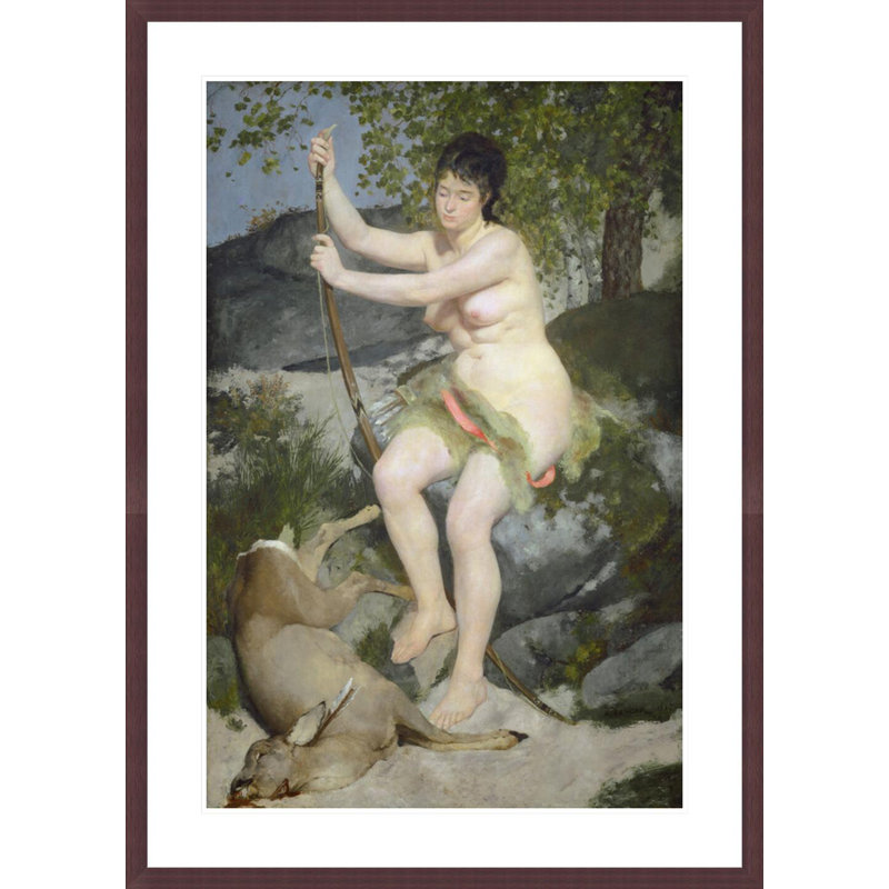 «Diana» par Pierre-Auguste Renoir, impression giclée encadrée, H 41,5 po x l 29,76 po