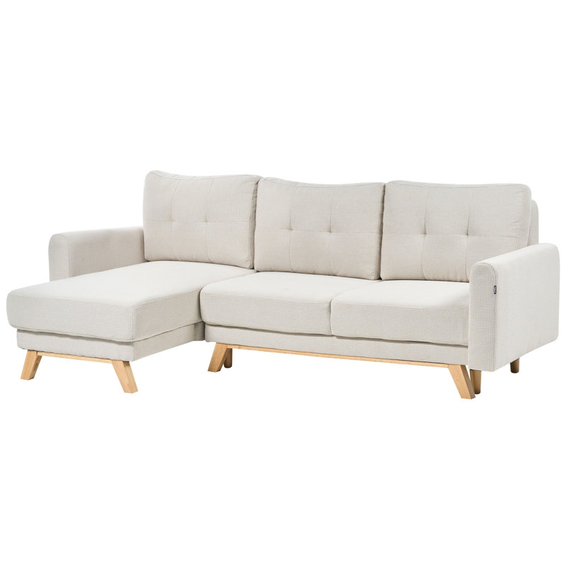 Remeigh 3 Seater Sofa Bed, Beige
