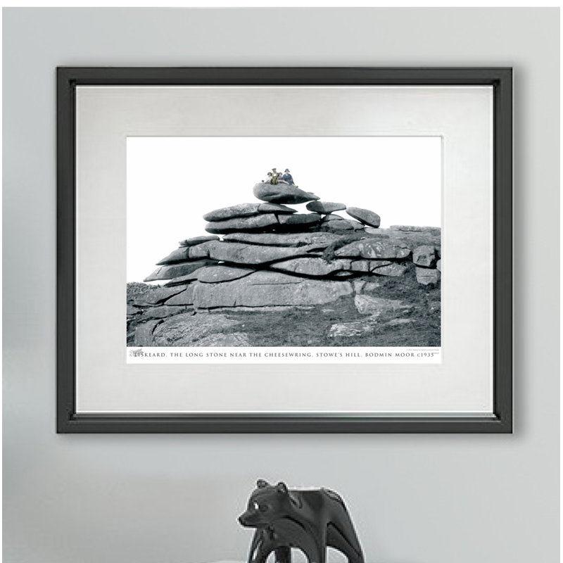 Liskeard, The Long Stone Near The Cheesewring, Stowes Hill, Bodmin Moor C1935 - Single Picture Frame Print