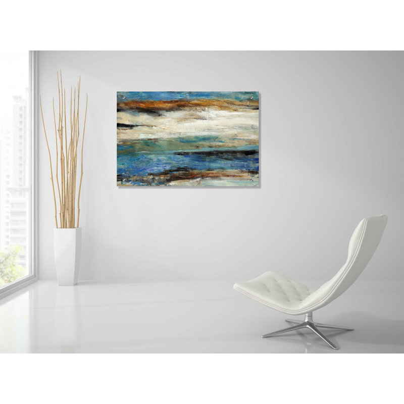 «Bramble I» par Tim O'Toole, art mural en verre acrylique, H 24 po x l 36 po x P 0,2 po