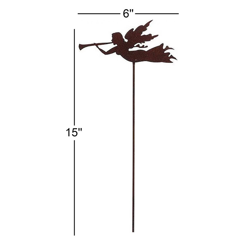 Piquet de jardin Ange trompette