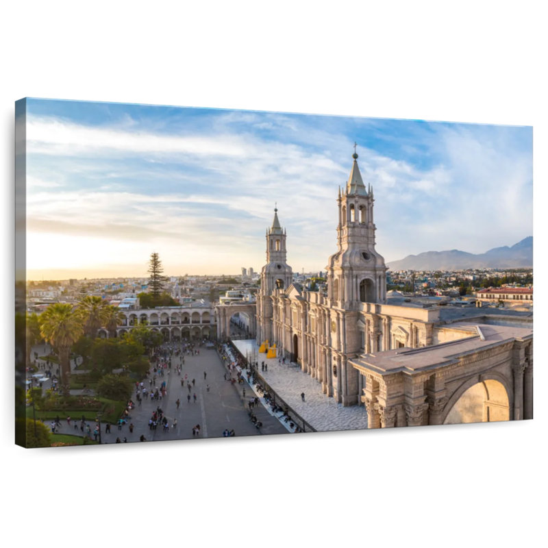 Cathédrale Nicci Arequipa, H 8 po x l 12 po