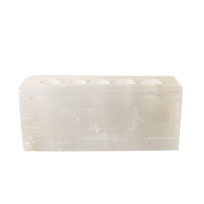Porte-votive de table 5,15 po Selenite