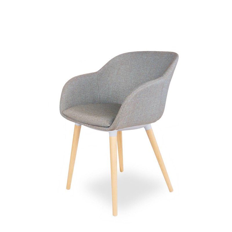 Richason 43cm H Fabric Upholstered Armchair