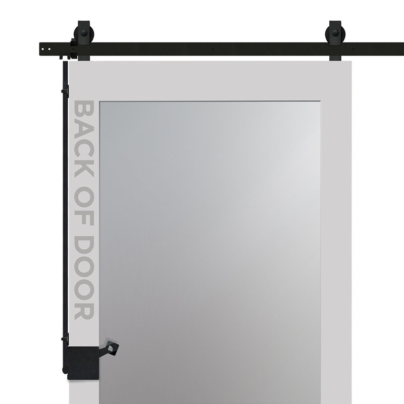 Matte Black Steel Lock