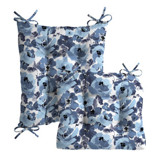 ARDEN Plush Indoor/Outdoor Rocking Chair Cushion Set, 18 x 20