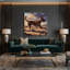 «Dogs Canaan Dog», art mural sur toile brune-163361687