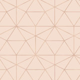 Graphic Quartz Geometric Vinyl Wallpaper Roll by Jamie Graney