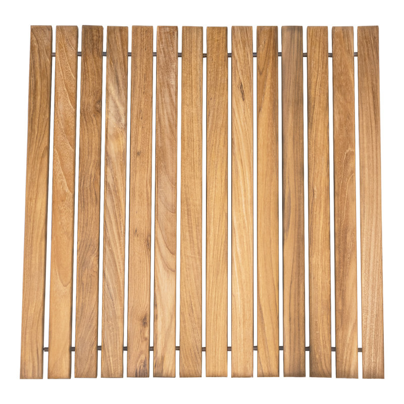 Cirota Teak Non-Slip Shower Mat