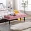 Repose-pieds capitonné en velours-805044303