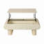 Table basse à plateau relevable, bureau moderne en bois avec rangement caché-134111048