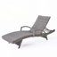 Ensemble de chaises longues inclinables 79,75 po Hershman