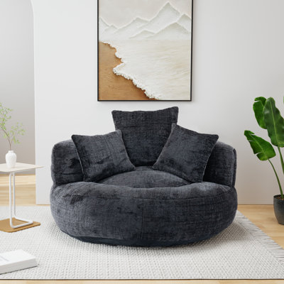 Jaquarion 42.52'' Wide Compression Barrel Chair