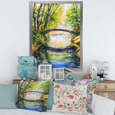" Bridge Over Troubled Water In Forest Park "