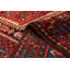 Tapis noir rétro Anatolian 5 pi 2 po x 9 pi 9 po
