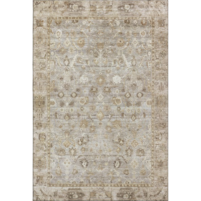 Premium Machine Washable Maag AMF1772 Global Rug