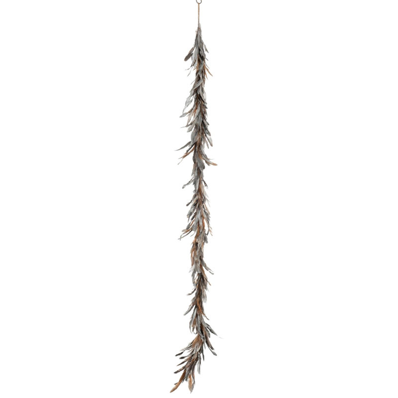 160cm Faux Garland, Silver