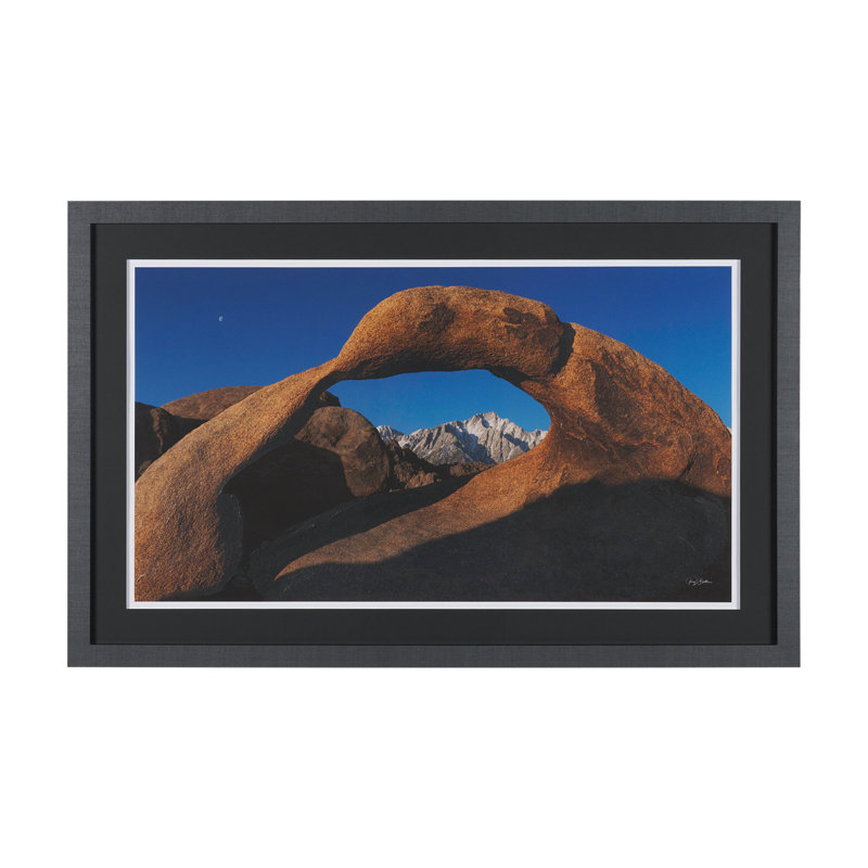 «Mobius Morning» par Gary Blatter, reproduction d'art encadrée à la main mate sous verre