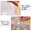 Housse anti-adhésive pour micro-ondes 1pc - transparente, anti-pulvérisation, anti-huile, réutilisable, hermétique