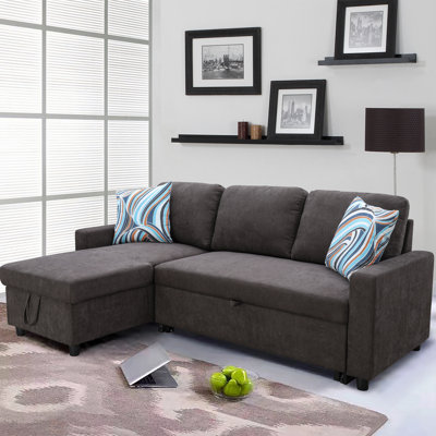 Azriah Upholstered 83'' Sleeper Sofa