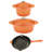 Maniteau 5 Piece Enameled Cast Iron Cookware Set-29537697