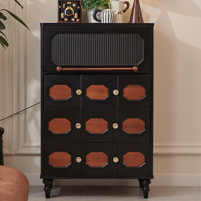 Retro Small Accent Cabinet