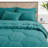 Washed Microfiber 7-Pieces Honeycomb Comforter Set with Sheets-233380301-233380296