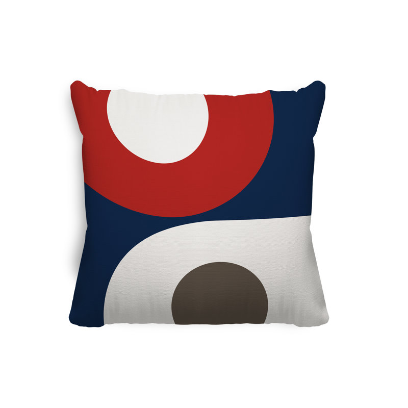 Pitto Outdoor Reversible Throw Pillow, null, null