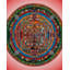 Kalachakra Mandala pour la méditation (Brocadeless Thangka)