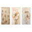 «Luxurious Beige Morning Glory Flower», ensemble de 3 reproductions d'art mural-1167150623-1167150621