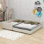 Grand lit plateforme tapissier-847925767