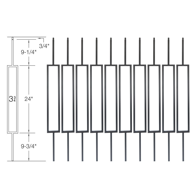 Ayaru Iron Balusters Set