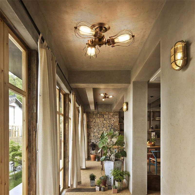 Allecia Semi Flush Mount