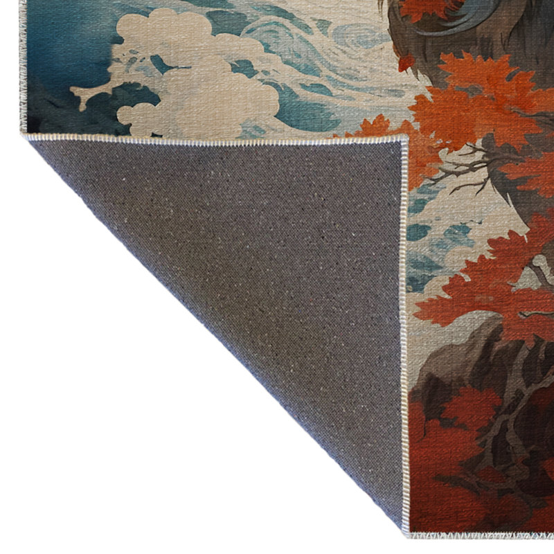 Tapis intérieur / extérieur rectangulaire Chelcee, Rectangle 5 pi 1 po x 7 pi 10 po