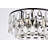 Stiner 3-Light Crystal Tiered Flush Mount-57281646-57281650