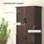 Armoire de rangement de style moderne avec rangement et rangement-1643604753