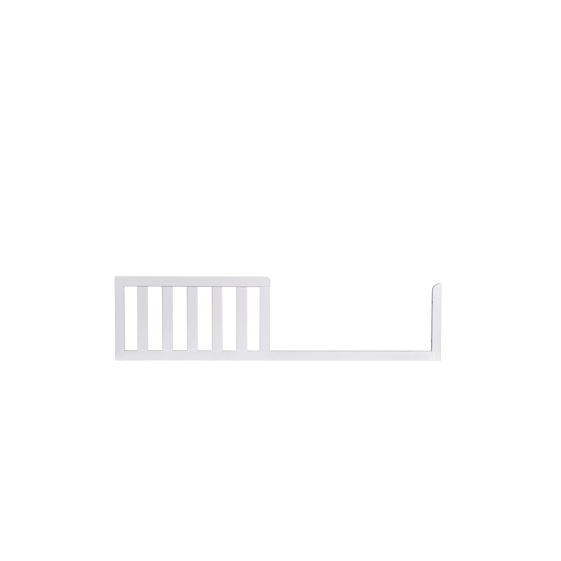 White Pine 4-in-1 Convertible Crib with Guardrail