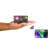 (BATTERY) AAXA P400+ Short Throw Native 1080p Smart LED Mini Projector with 2 Hour Battery