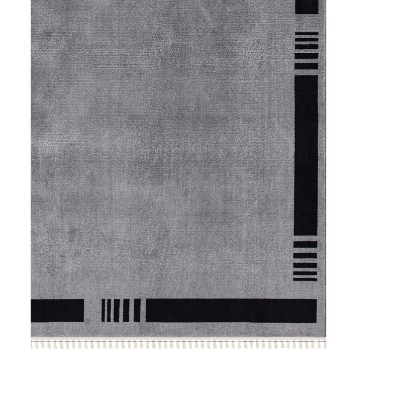 Jarmall Striped Indoor Rug, Rectangle 5'2" x 7'7"