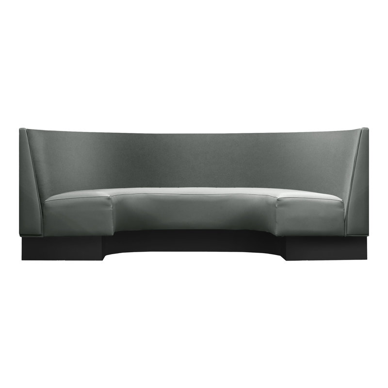 Booth U Plain Back, Dove S&B