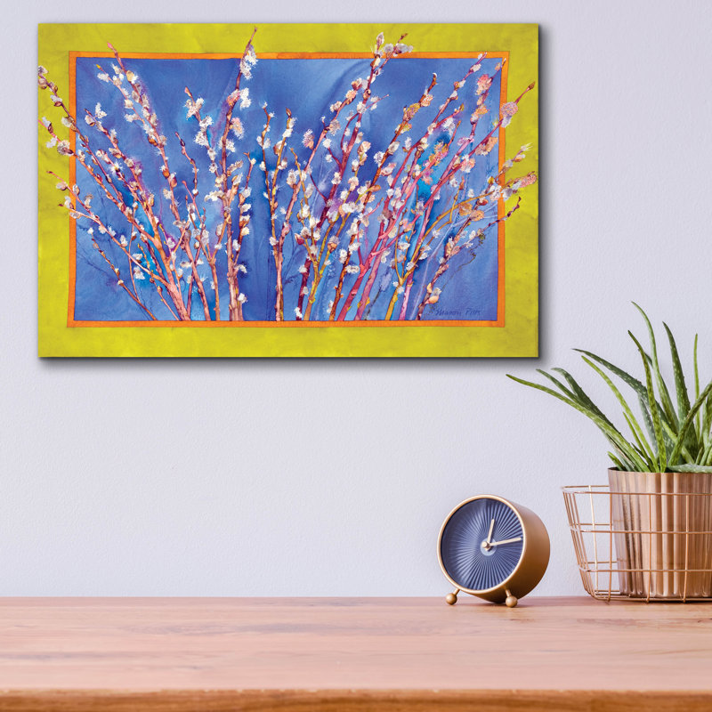 «Pussy Willows» par Sharon Pitts, H 12 po x l 16 po