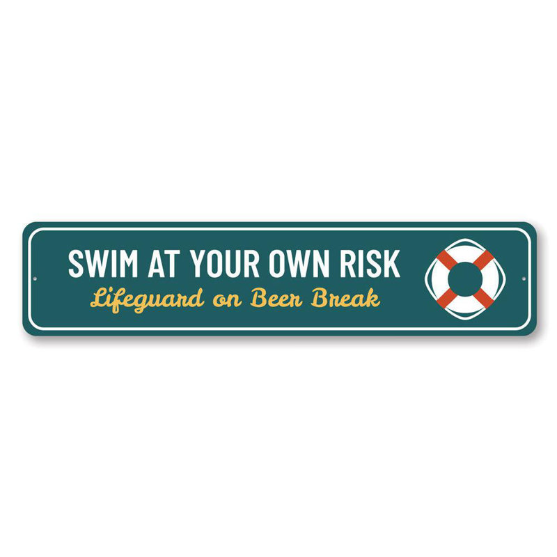Plaque de flottaison en aluminium, H 6 po x l 24 po x P 0,06 po