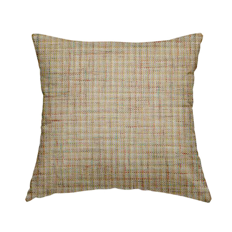 Bressler Square Throw Cushion, Dark Brown, 28cm H x 28cm W x 5cm D